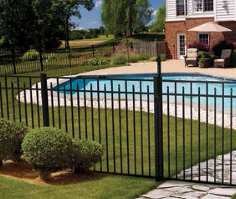 Aluminum Fence - Black Fence - Pool Fence