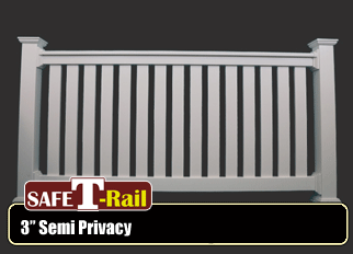 Vinyl Railing - PVC Rail - Vinyl Rail
